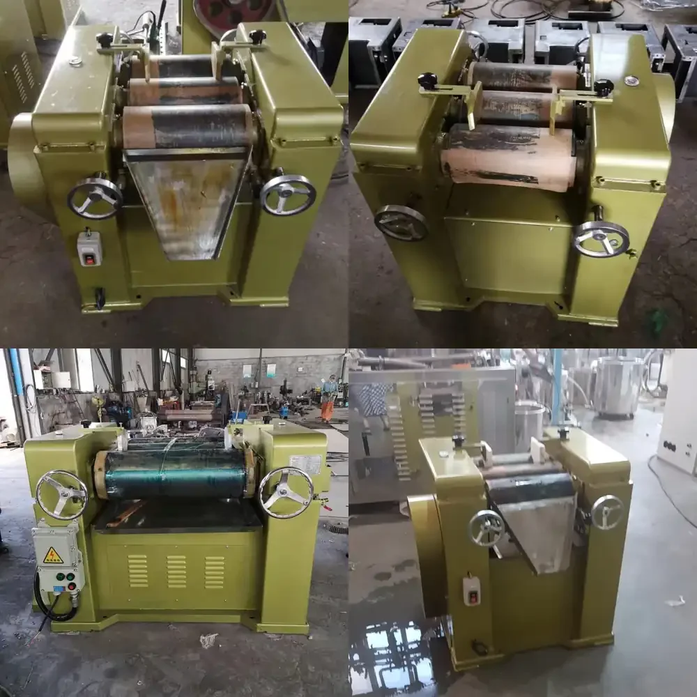 

Laboratory Three Roller Mill Machine with Rollers