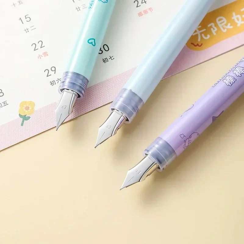 Pluma de tinta desechable F1A, sin necesidad de reemplazar, longitud de escritura de aproximadamente 1500m, pluma de escritura rentable para