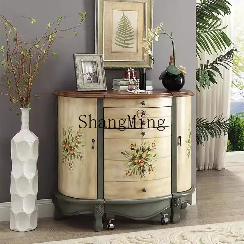 CL High Value Multifunctional Dresser Small Unit Pastoral Style Bedroom Creative Desk Makeup Table Integrated