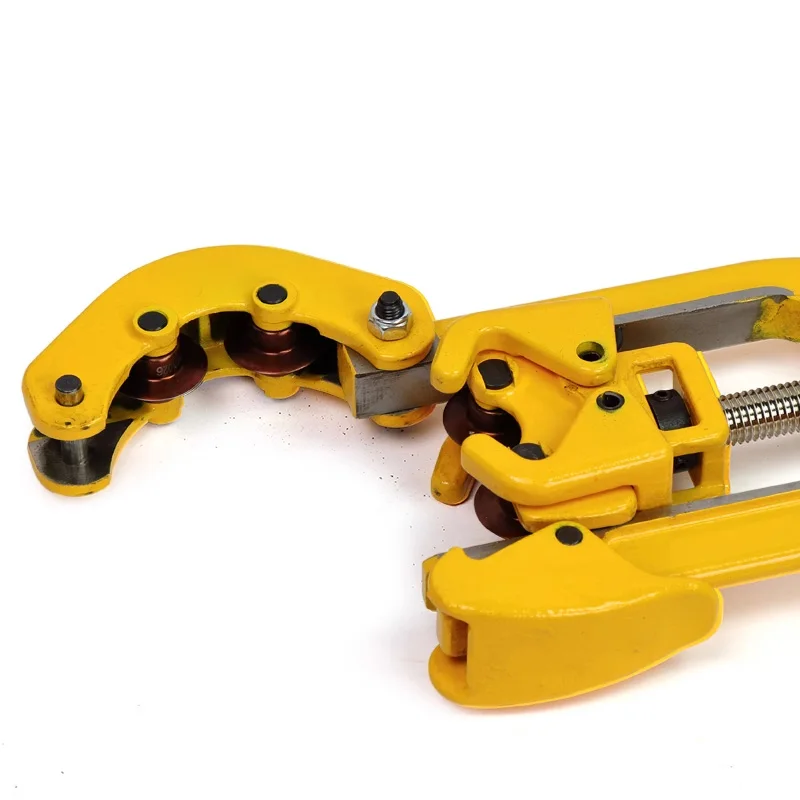 H4S Pipe cutter manual heavy duty large diameter fire pipe rotary stainless steel pipe galvanized water pipe cutter