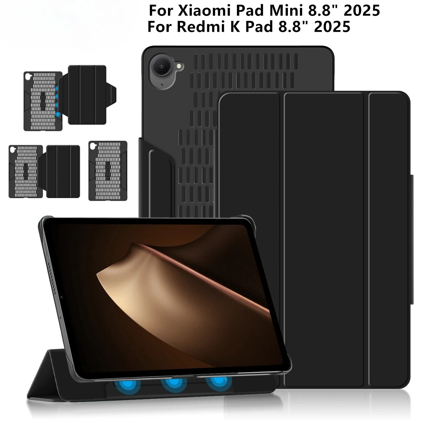 

Magnetic Detachable Smart Tablet Case for Xiaomi Pad mini 8.8 inch 2025 Redmi K Pad 8.8