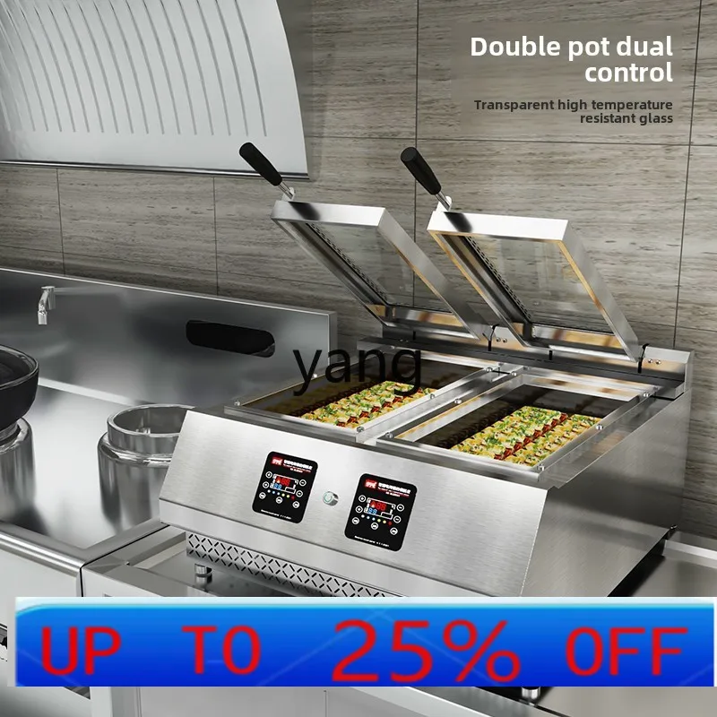 

Lhh commercial electric frying machine frying oven gas intelligent stainless steel frying machine