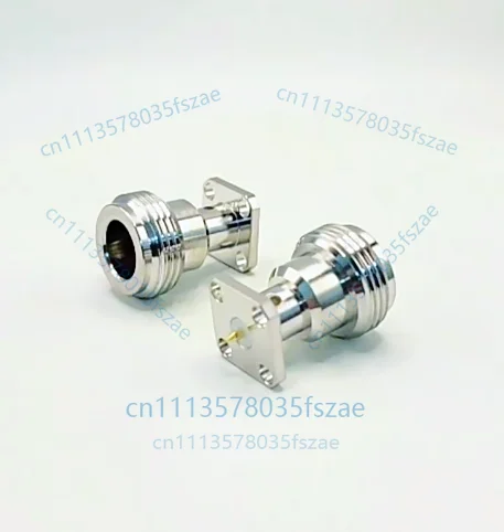 1pc n-kfd-0-2.5 straight female head 12.7*12.7 small four-hole flange fixed hole spacing 8.6*8.6 glue filling accessories