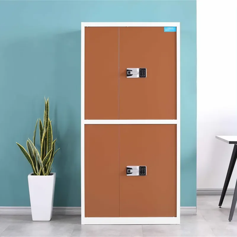 Fireproof Steel Filing Cabinet Mobile Lockable Storage Cupboard Adjustable Modular Office School Secure Document Organizer