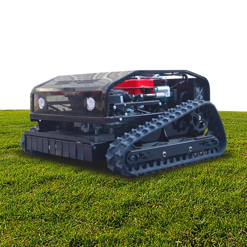 500mm 550mm 800mm 1000mm Factory Cheap Grass Cutter Robot Crawler Remote Control Lawn Mower With CE EPA