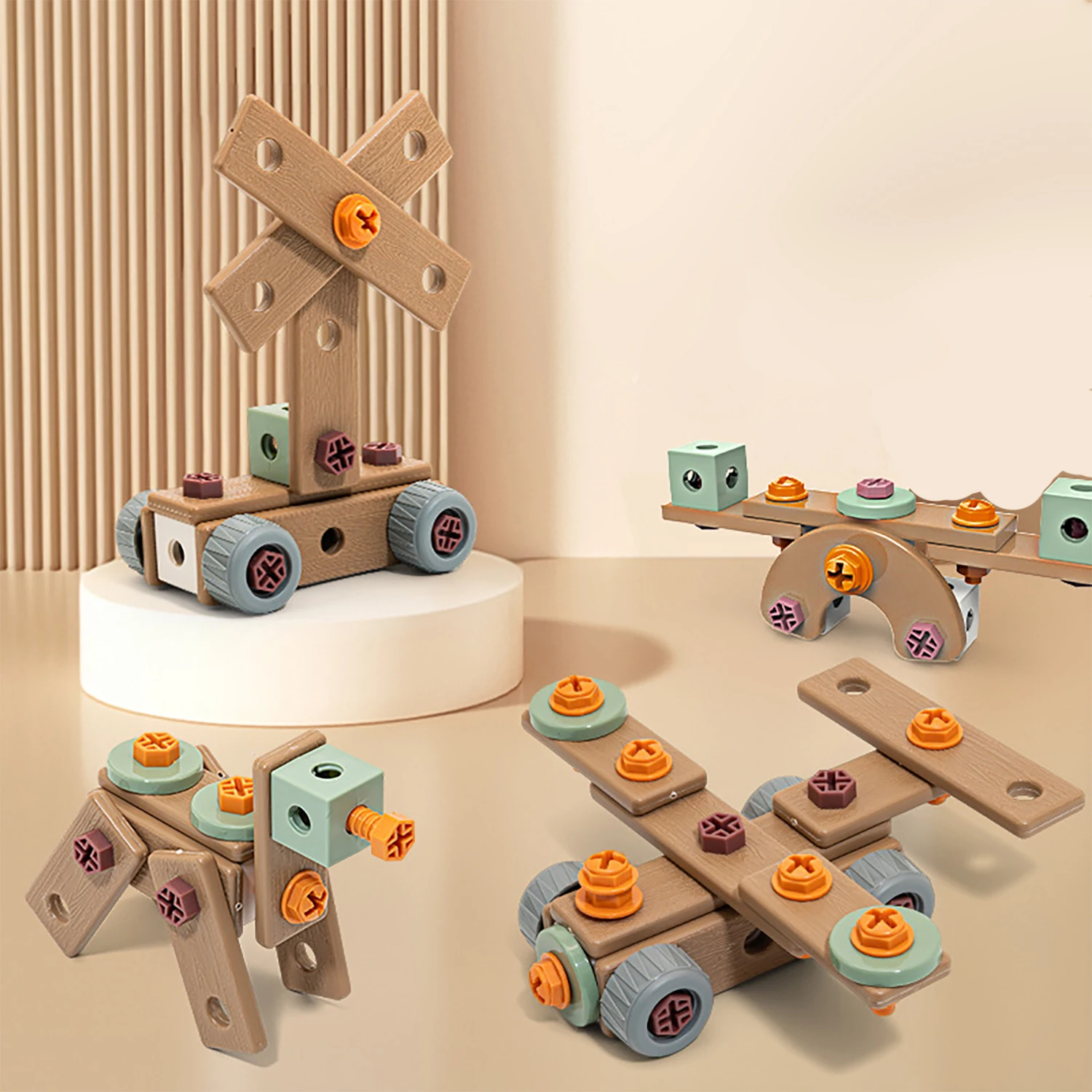 

Детский набор для ремонта: разборка и сборка, шуруповерт, головоломка, винты для сборки