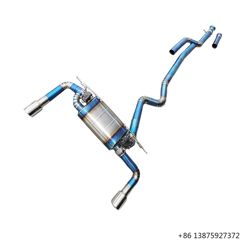

Для BMW 4 серии F32 F33 F36 G22 418i 420i 425i 428i 430i B58 2.0t: Титановая выхлопная система Catback с клапаном