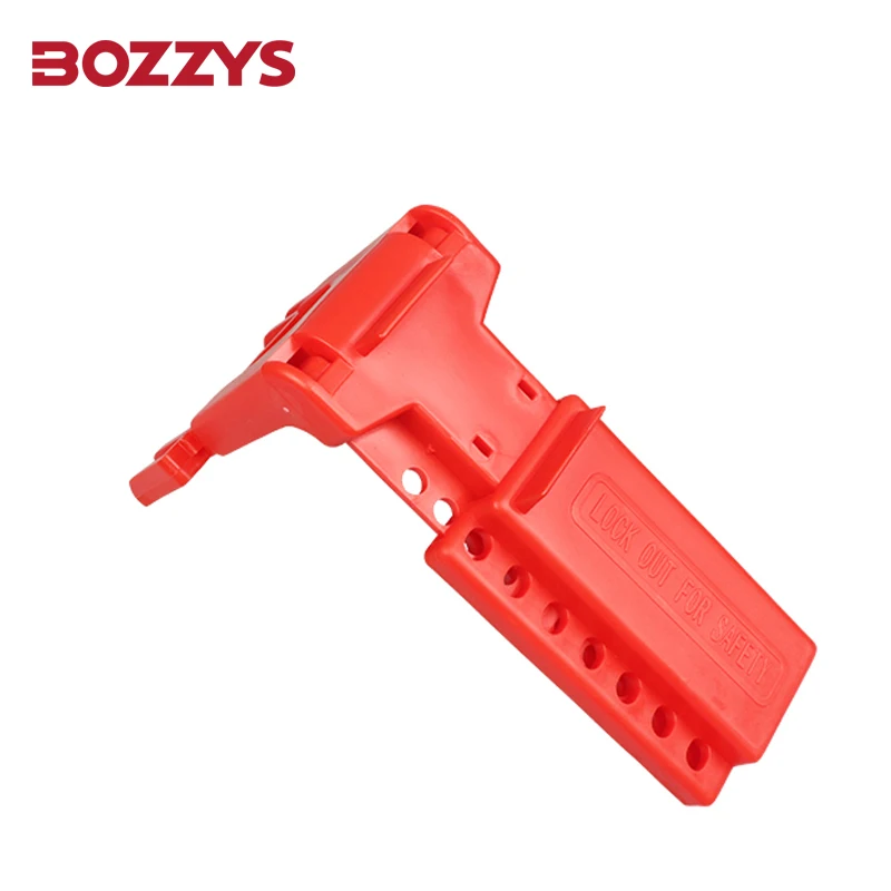 BOZZYS Adjustable Ball Valve Lockout Device with PP Material Lock out double roll valves for DN8-DN50 valve Lockout-Tagout