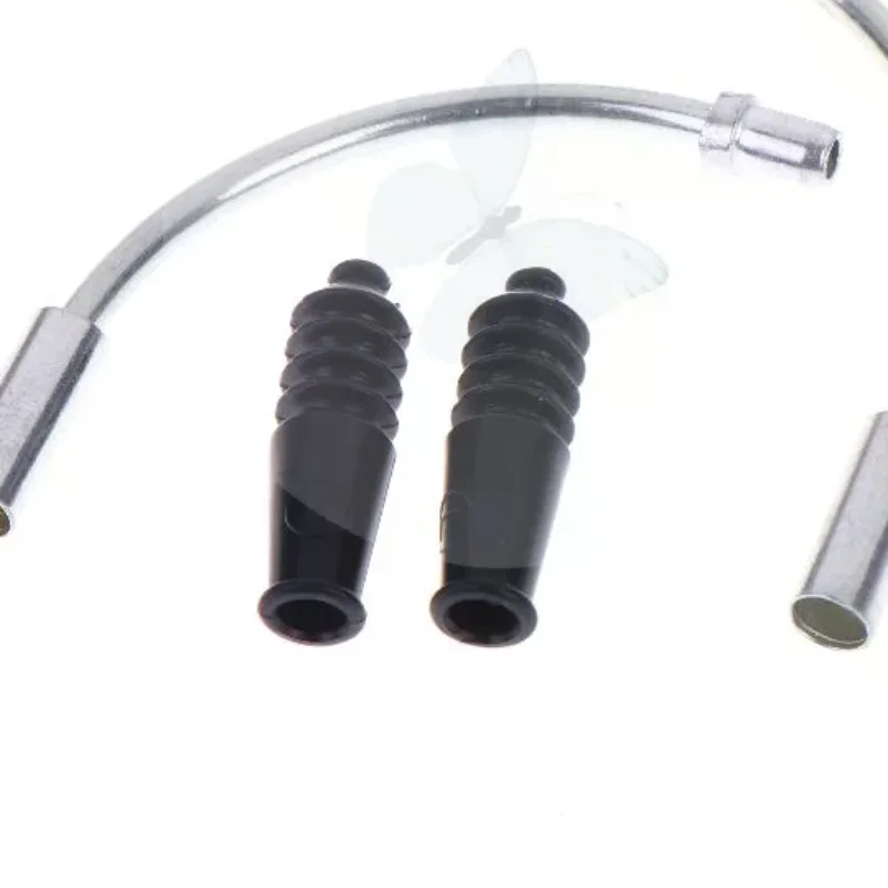 

Secure 10 Set V Brake Noodle And Boot With Guide Tubes For Reliable Bike Performance