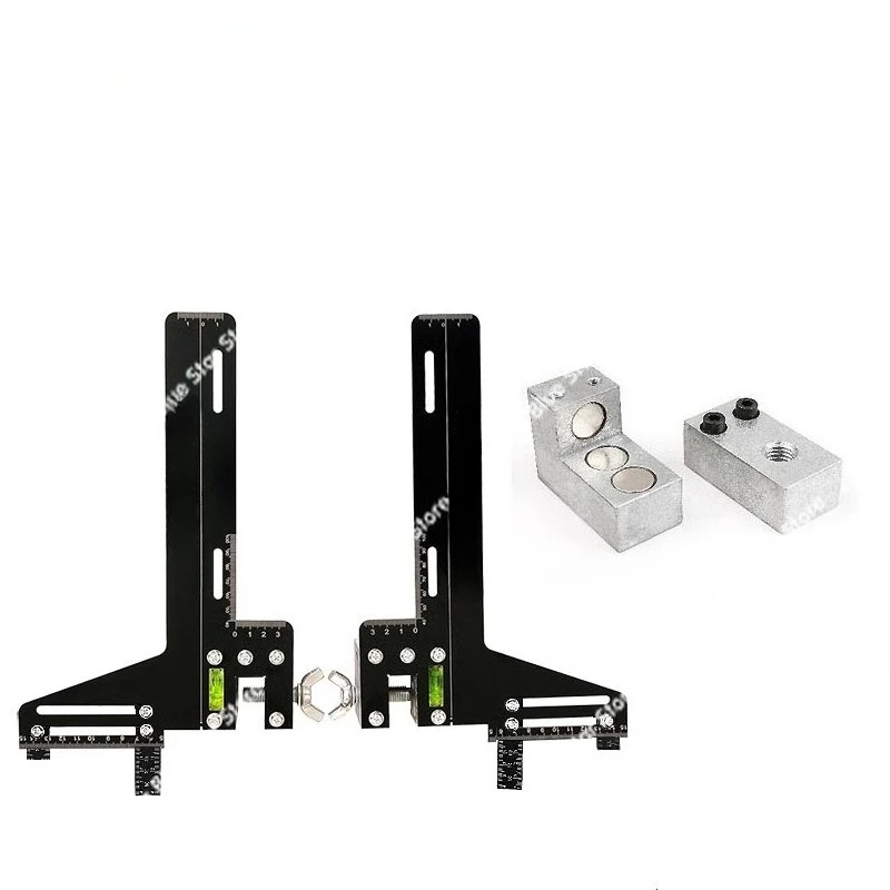 Rail Calibrating Instrument Calibrating Ruler PalletSingle-line Elevator Rail Calibrating Ruler Guide Rail Positioning