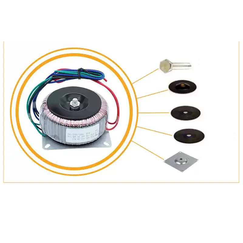 K500W ring 220v to 24v28V power transformer front and rear stage amplifier front and rear bull low