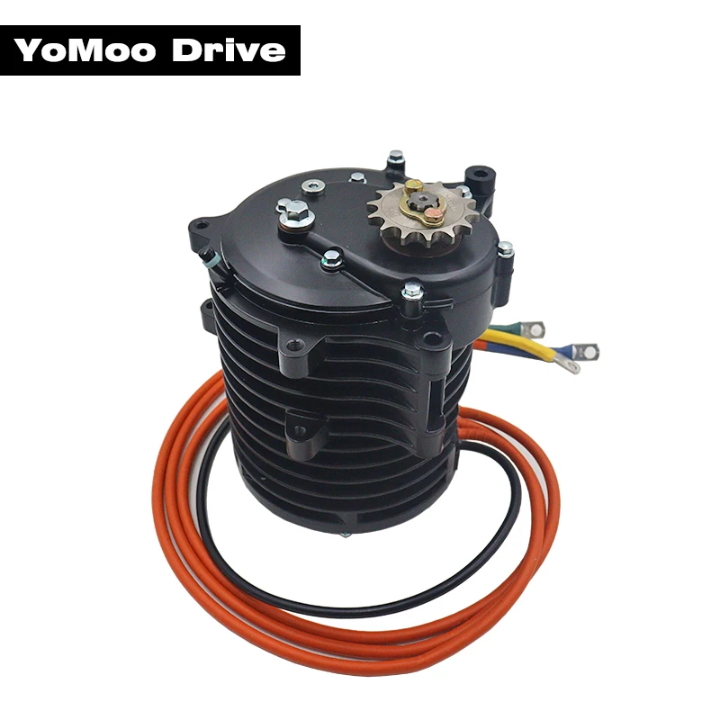 

QS138 3KW V3 70H 72V100KMH PMSM Mid-Drive Motor For Dirtybike Moped Motorcycle