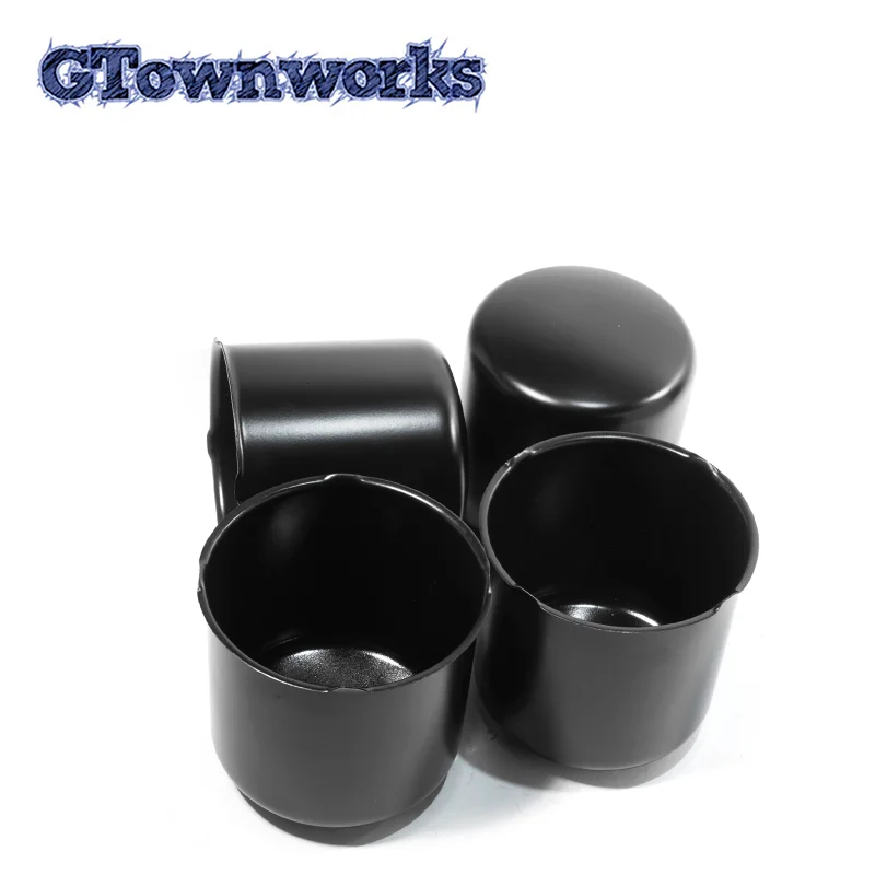 

GTownworks 4pcs/2pcs 108mm/4.25in Hub Push Through Hub Center Caps For Truck Trailer Wheel Rims Push Thru Steel External Parts