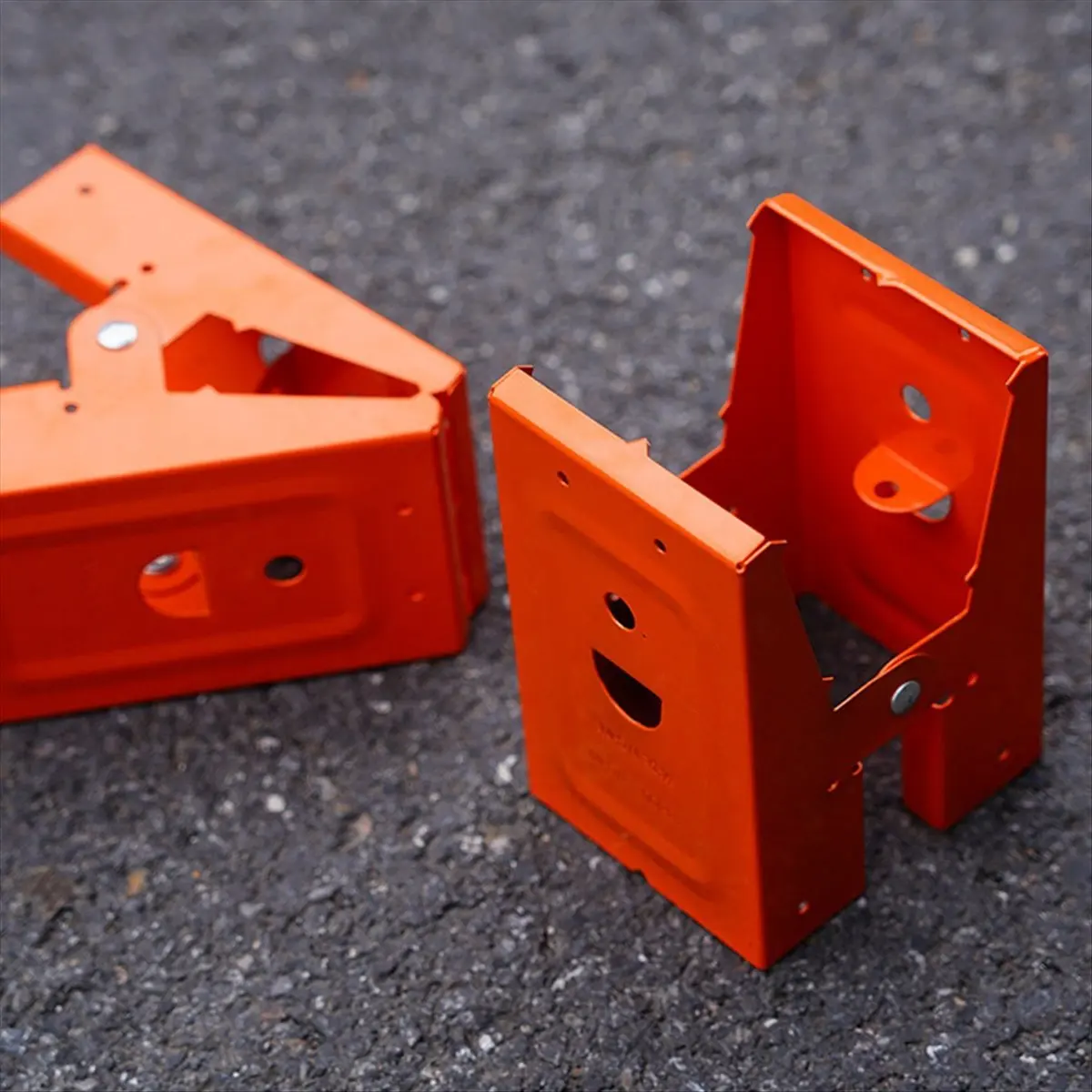 A50U Woodworking Table Mobile Bracket Fixing Clip Saw Horse Clips Carpentry Furniture Reinforcement Clamp Hardware Connectors