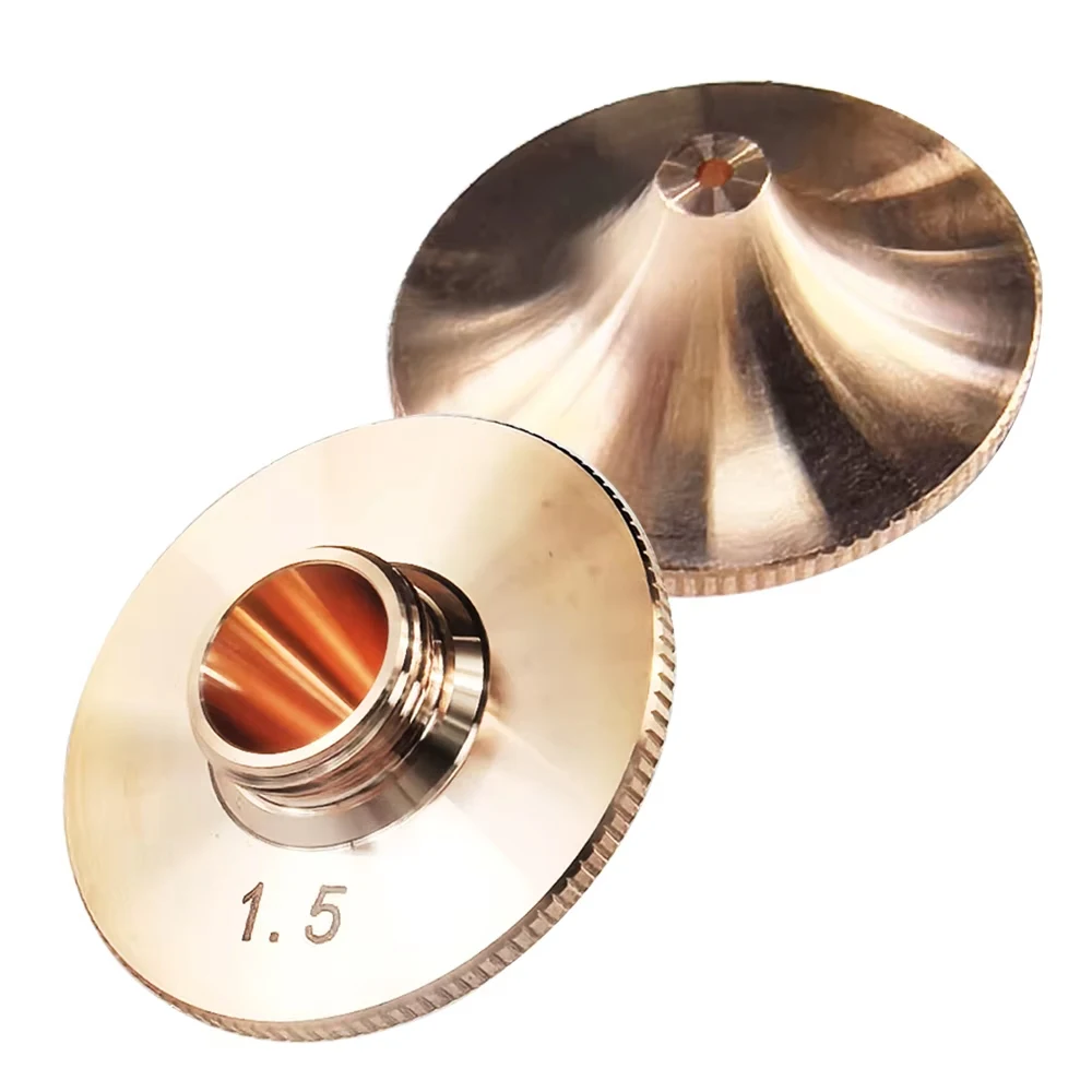 

DIGRAY 10Pcs Laser Nozzles Single Double Layer Dia.28mm M11 Caliber 0.8-4.0mm For Raytools Precitec WSX Fiber Laser Cutting Head