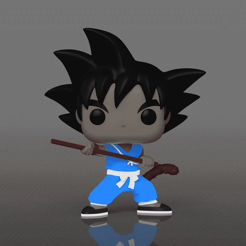 Funko Pop Dragon Ball Goku Action Figure Glow In Dark Collectible Model Toy Desktop Decoration For Anime Fans - view 2