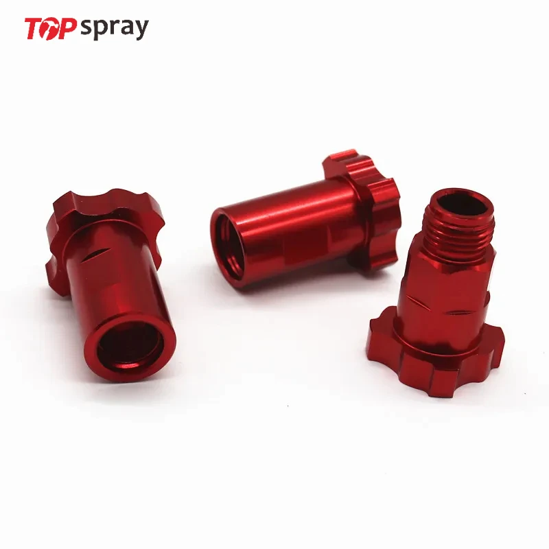 

Адаптер для разъема красного пистолета-распылителя Адаптер для чашки пистолета-распылителя для пистолета-распылителя Одноразовый мерный стакан 16X1,5 14X1 Адаптер
