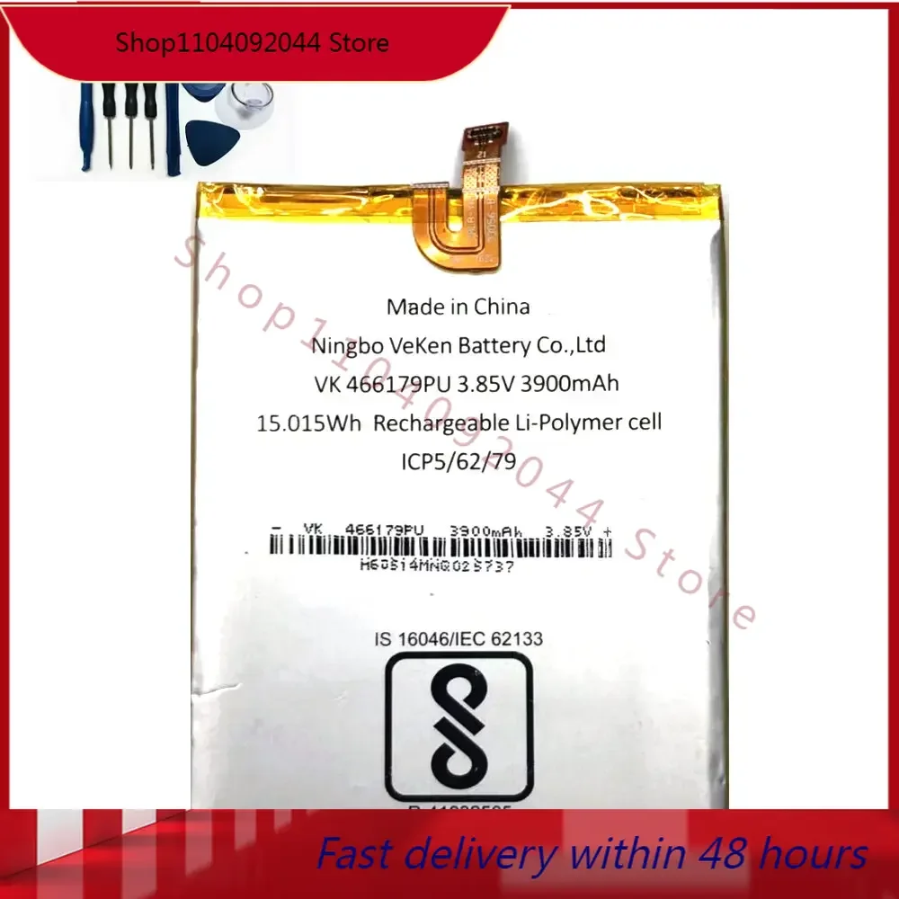 New replacement battery 3900mah 3.85v Battery For Micromax ACBPN39M01 Canvas Juice 4 Q465 Cellphone batteries+tools