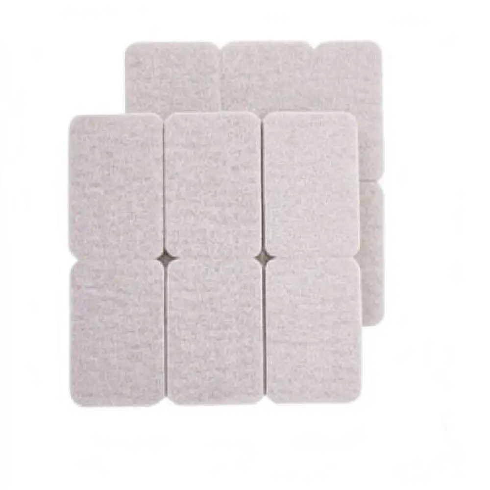 Self Adhesive Furniture Feet Mats Anti Slip Floor Protectors Silent Thickened Table Chair Leg Covers Wear Resistant