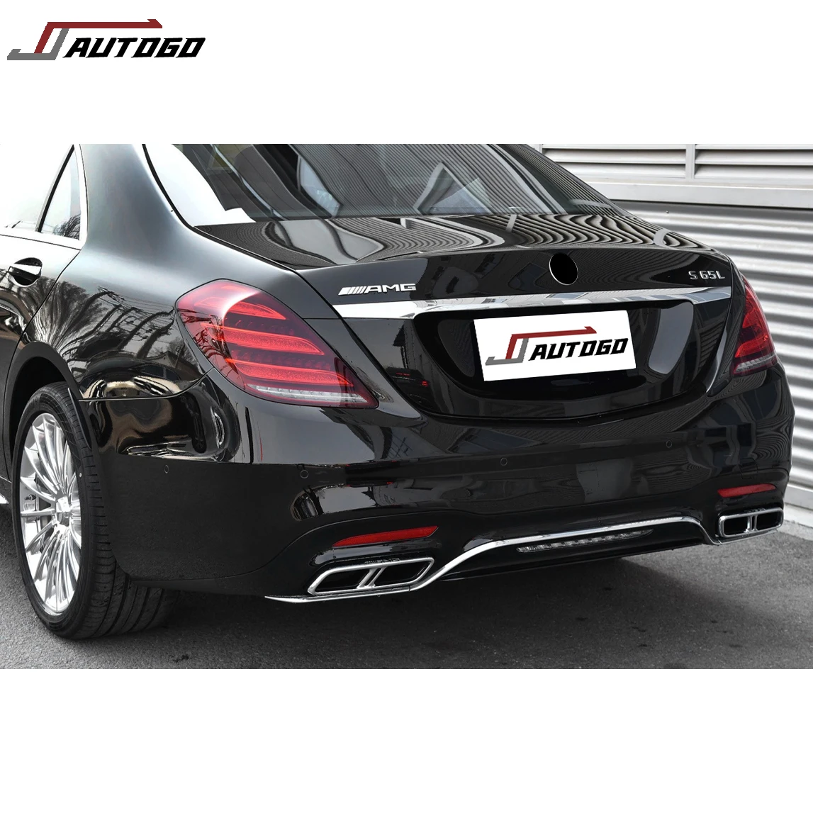 Tuning Part Accessories Body Kit for Mercedes Benz S Class W222 2014 2015 2016 2017 2018 to S65 AMG Front Rear Bumper With Lamp