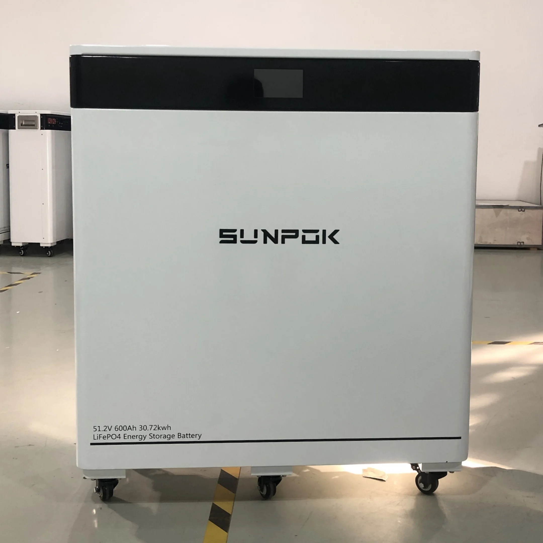 SUNPOK 8000 Cycles 51.2V 1000Ah 900AH Vertical 51.2V Lifepo4 Solar 50kwh 46kwh Home Energy Storage Battery