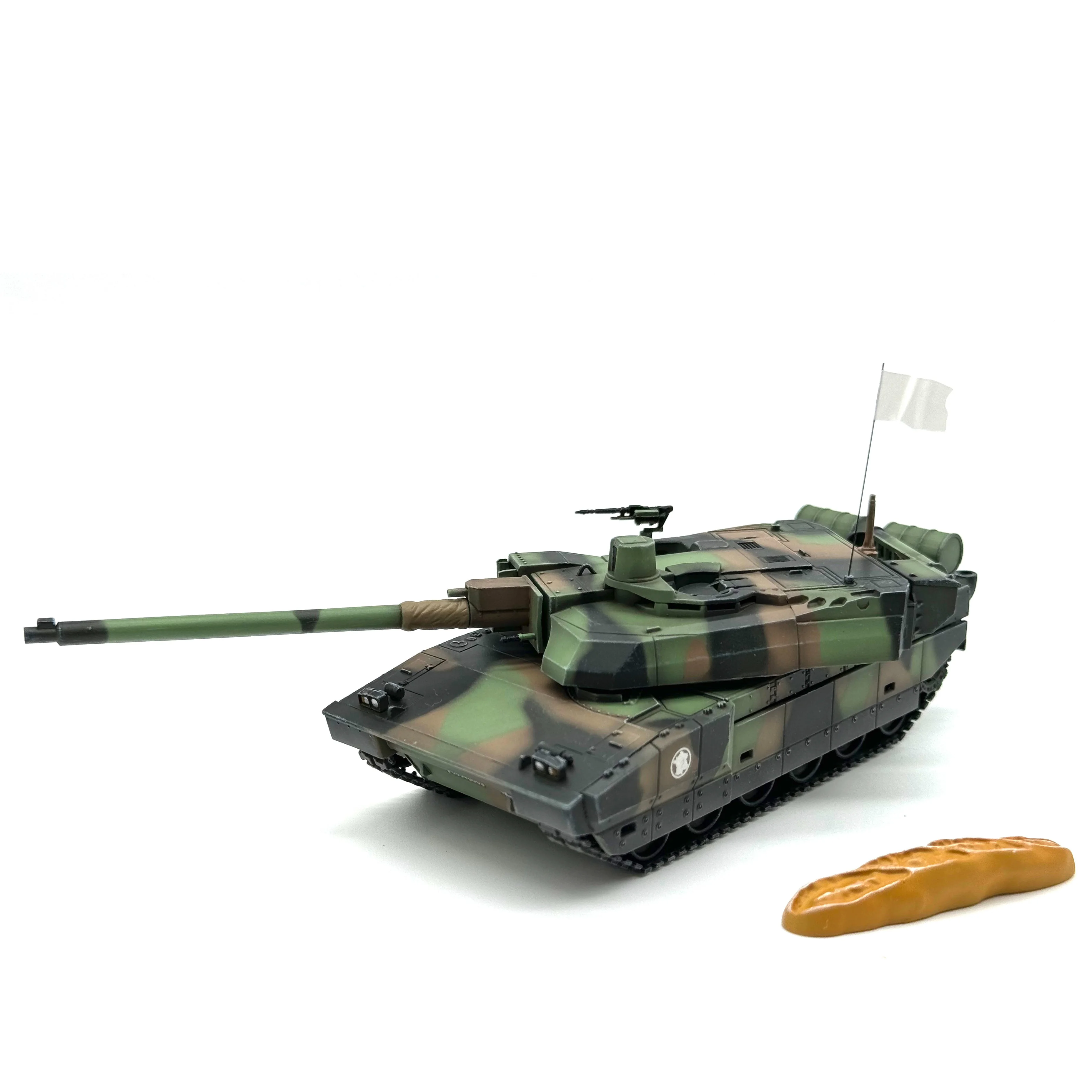 

1: 72 scale French Leclerc main battle tank three color painting simulation collection finished product model