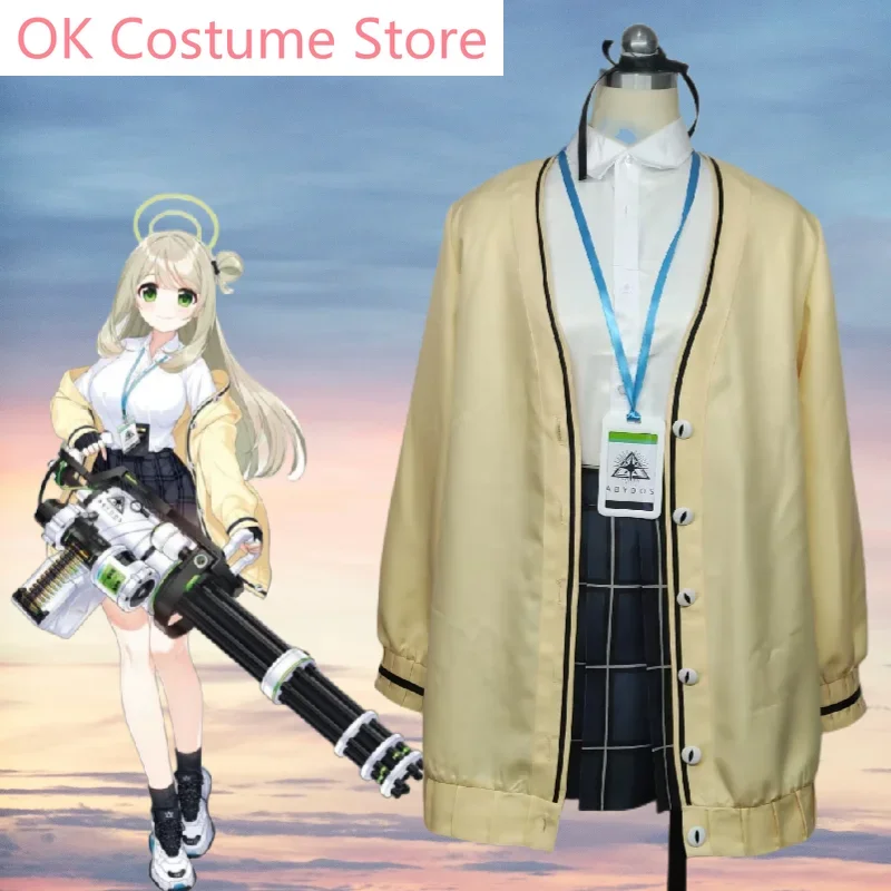 

Blue Archive Izayoi Nonomi Cosplay Costume Cos Game Anime Party Uniform Hallowen Play Role Clothes Clothing