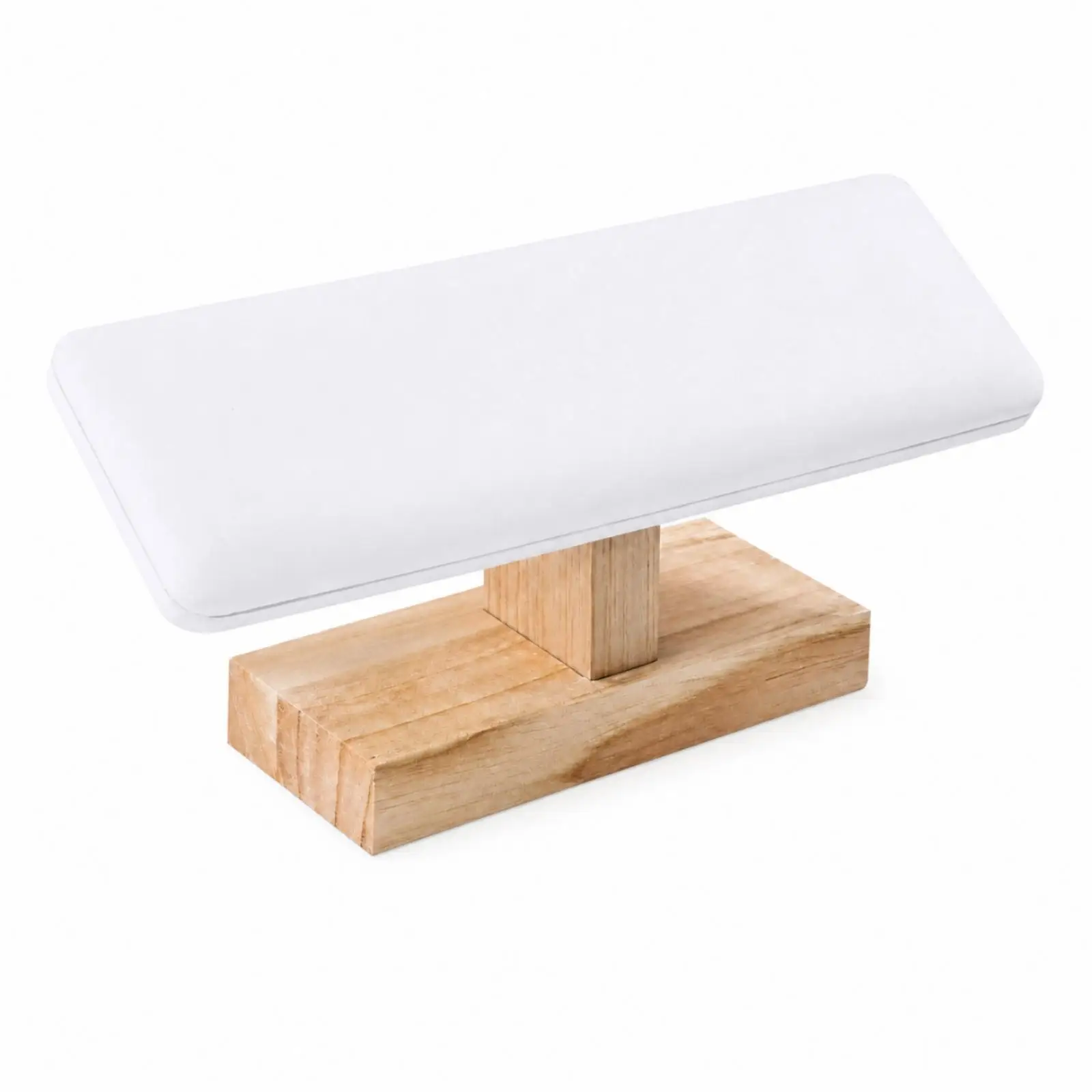 Single-Tier Bracelet Display Stand Compact Wooden Bracelet Display Stand Low-Profile Organizer for Boutique Owners, Craft
