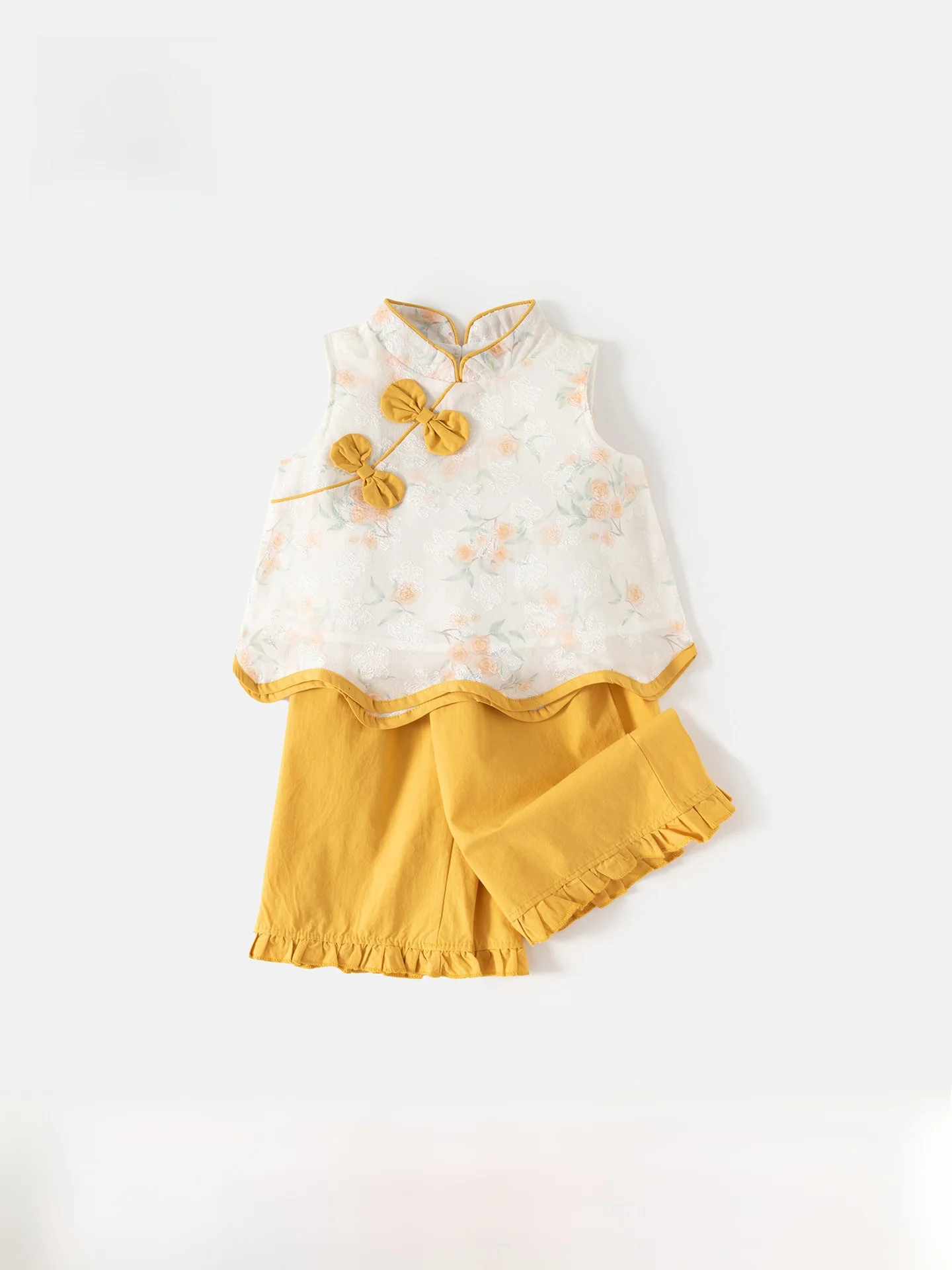 girls-summer-outfit-baby-one-year-old-ceremony-clothes-sleeveless-top-and-pants-chinese-style-children's-hanfu-lightweight-br