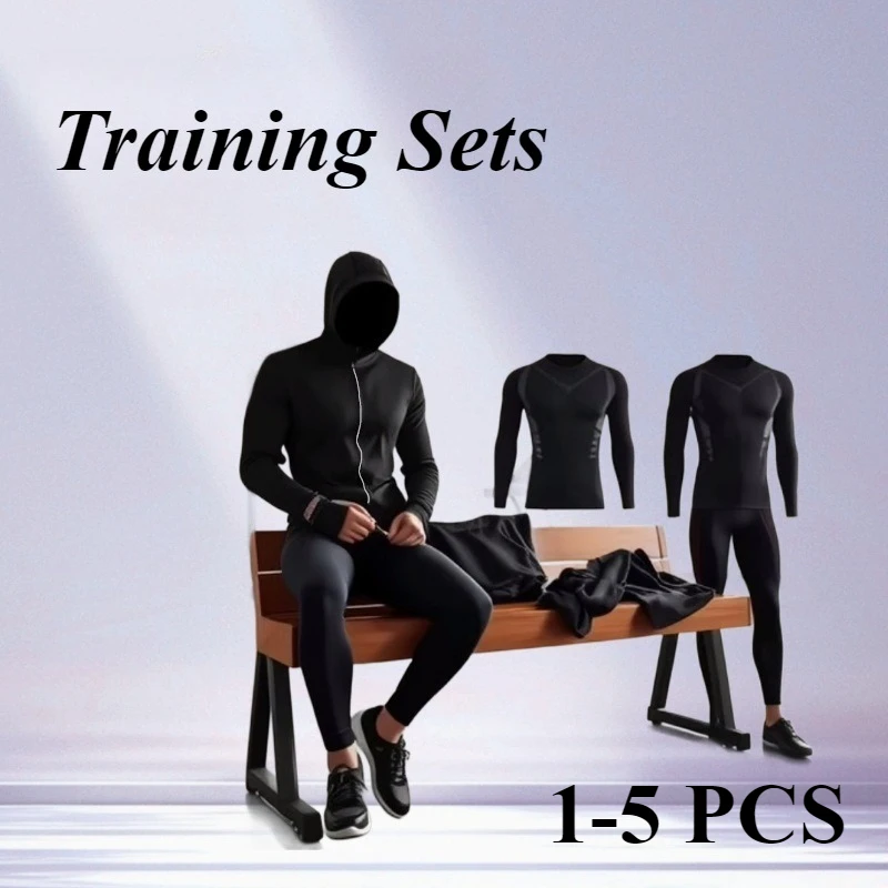 

Мужская спортивная одежда, комплекты из 1-5 предметов, спортивный костюм, спортивные костюмы, мужские спортивные быстросохнущие комплекты для бега, бегуны, тренировки в тренажерном зале, фитнес-тренировки