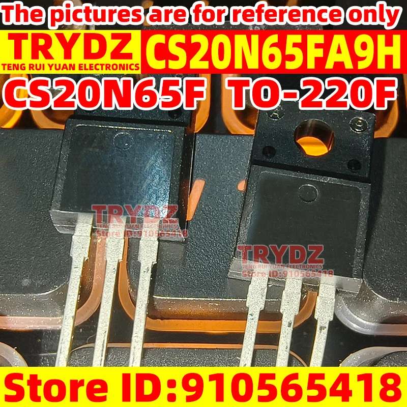 20-1pcs New CS20N65FA9H CS20N65F TO-220F N-channel MOSFET
