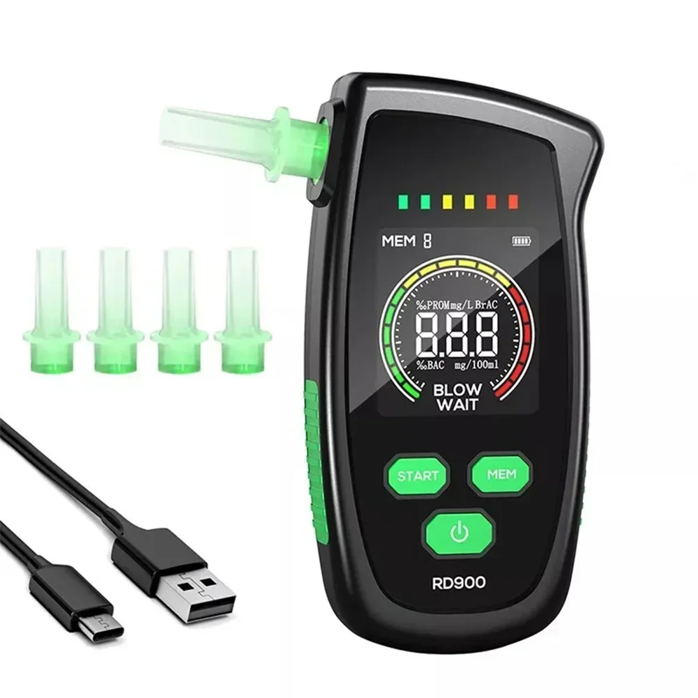 

Personal Alcohol Testing Data Storage Tester LCD Screen Alcohol Tester 130 65.8 22.6 Mm Clear Results Indicator