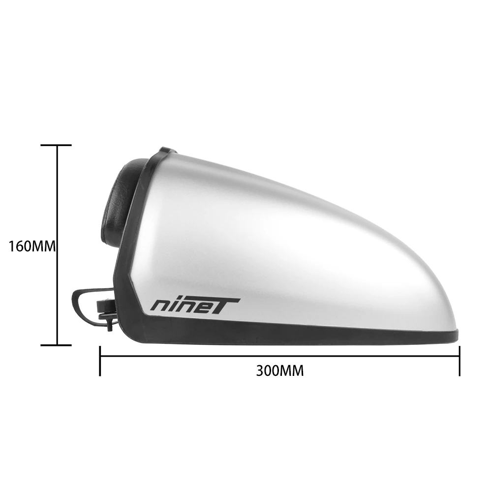 Couvercle de Capot de Siège Arrière pour BMW R NINE T R9T 2014-2023, Boîte de Rangement de Coffre, Bras Osccorporelle, Pillion, RNINET ScramJeff Pure Moto