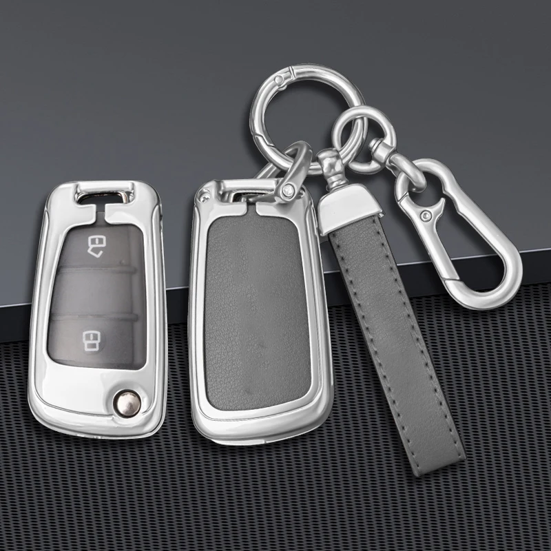 For Jiangxi Isuzu Pickup DMAX Ruimai Mu-X Mu-X Mu Ranger Car Flip Remote Key Fob Case Cover Shell Protector Keychain Accessories