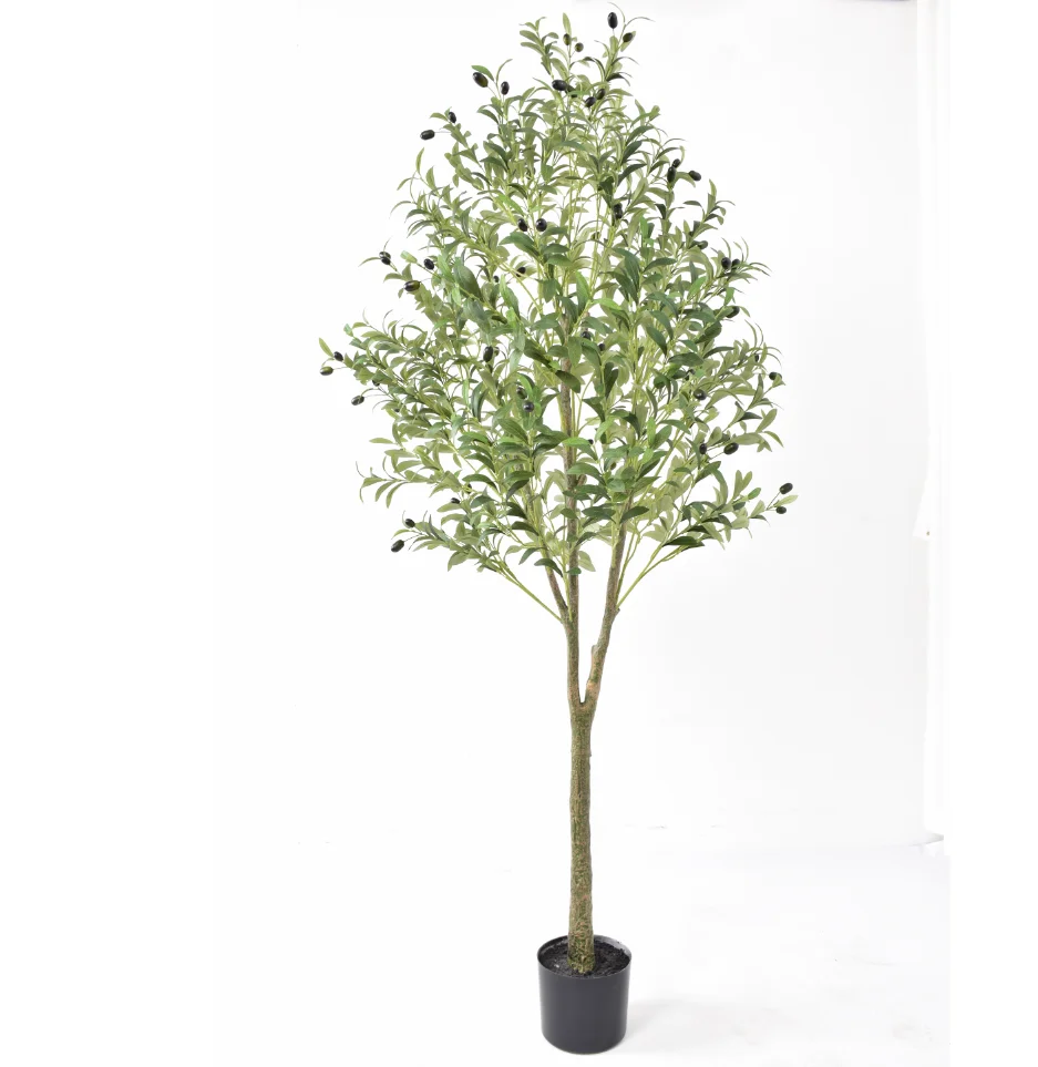 

Nordic large simulation plant olive tree potted home living room indoor floor green plant shopping mall window decoration tree