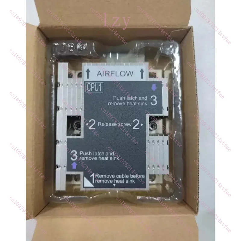 USED Original FOR Dell FIN29 DSS9620 DSS9600 DSS CPU1 Heat Sink: D8Y87 0D8Y87