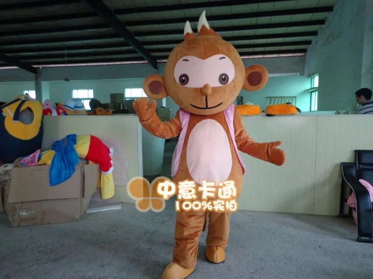 

Monkey Mascot Costume Cosplay Party Fancy Dress Furry Outfits Clothing Advertising Carnival Halloween Christmas Easter Costume