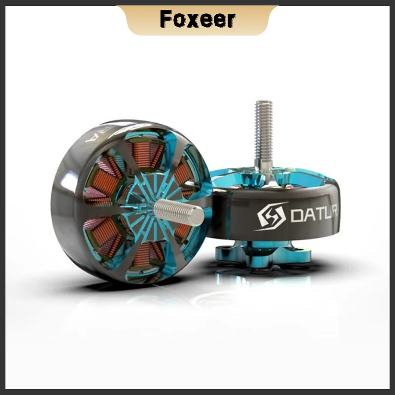 Foxeer Datura 2105.5 RC 브러시리스 모터 2105, FPV RC 레이싱 드론용 프로펠러 샤프트, 1650KV 4-6S 2950KV 3-4S M3 M5