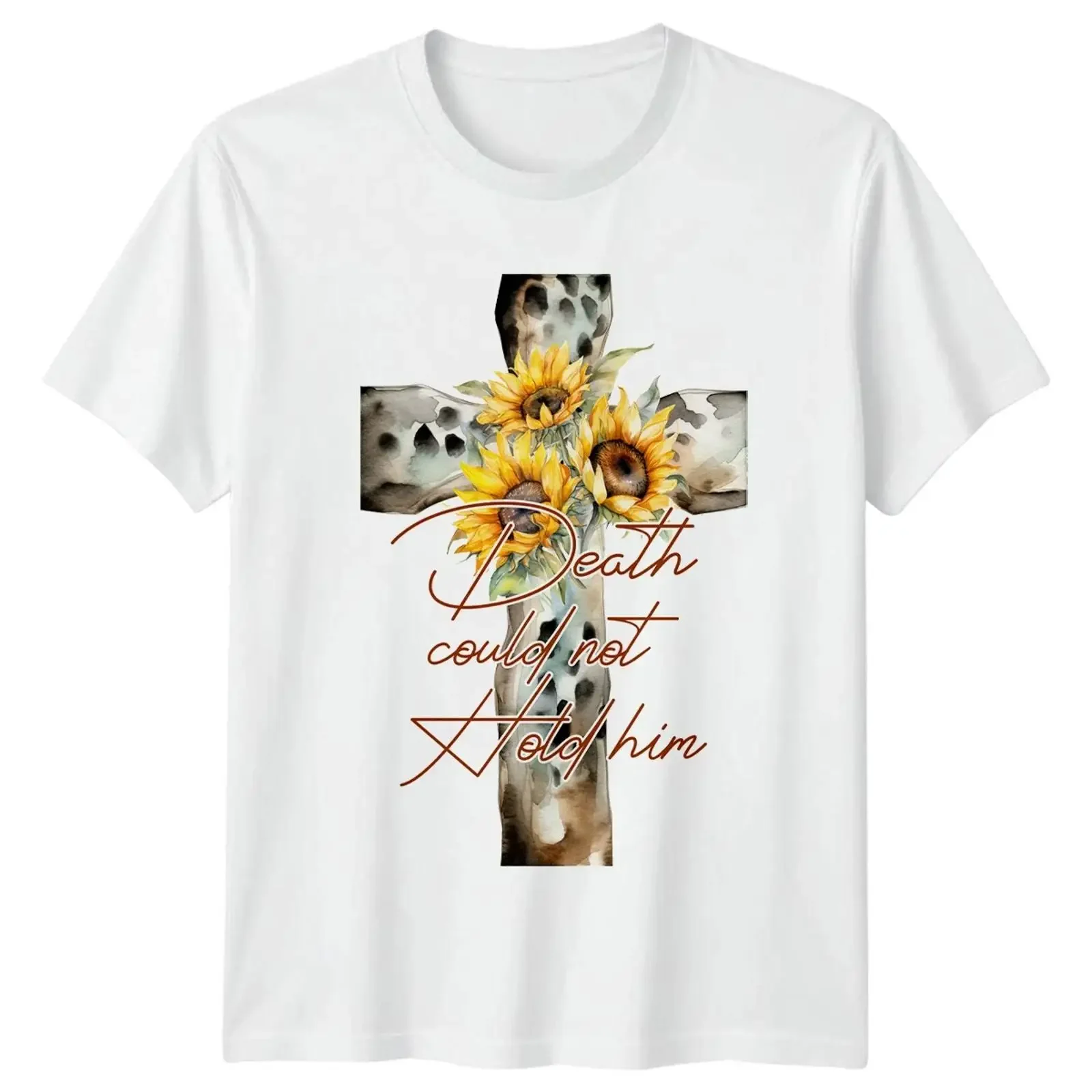 Camiseta Der Tod konnte ihm no impedir que lo detuviera, regalo cristiano de Pascua para ella y para él, estilo vintage, lavado, suave y cómodo