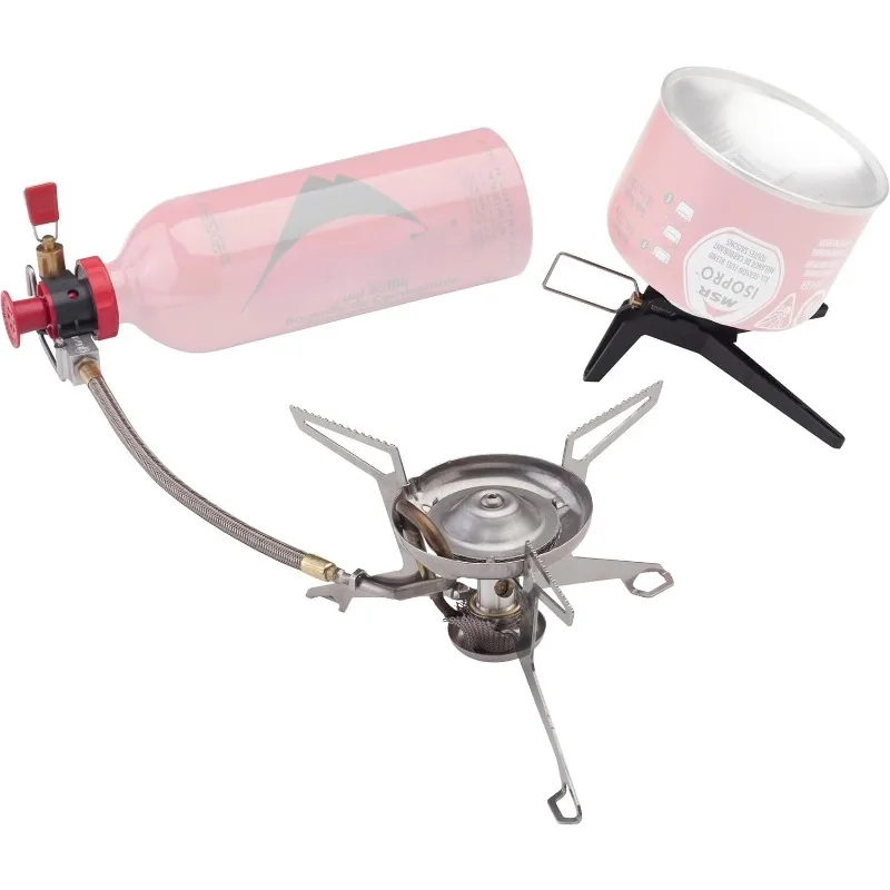 

home.WhisperLite Universal Compact Hybrid Fuel Camping and Backpacking Stove