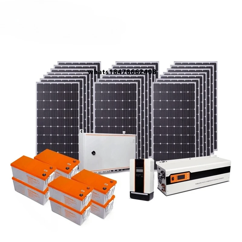 Solar portable generator solar farm solar cell