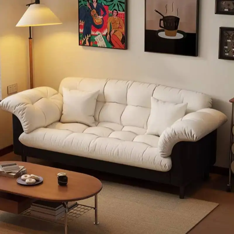 Desing Nordic Living Room Sofas Aesthetic Modern Accent Modular Lazy Sofa Sectional Sleeper Muebles Para Hogar Home Furniture