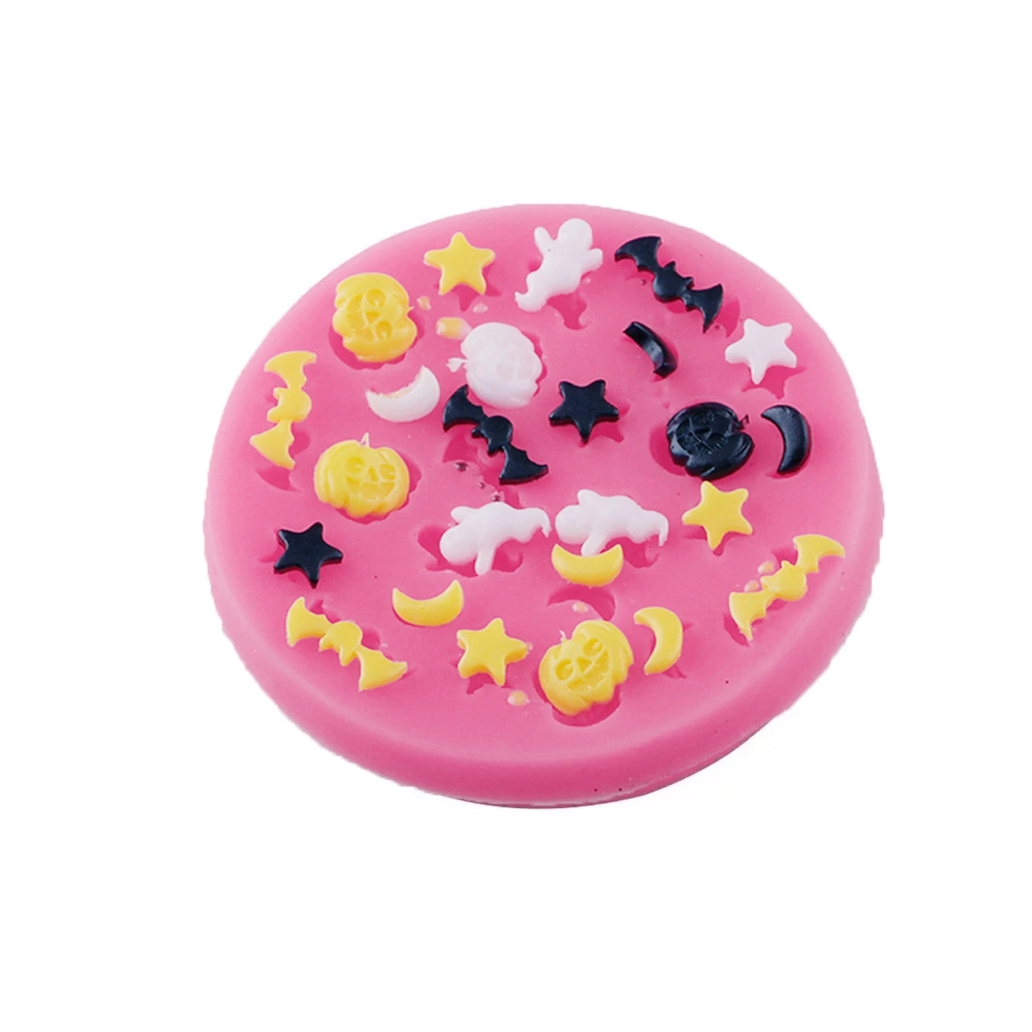 Ghost Silicone Mold Fondant Chocolate Halloween Molds Sugarcraft Clay DIY Handmade Baking Tool for Cake Decorating