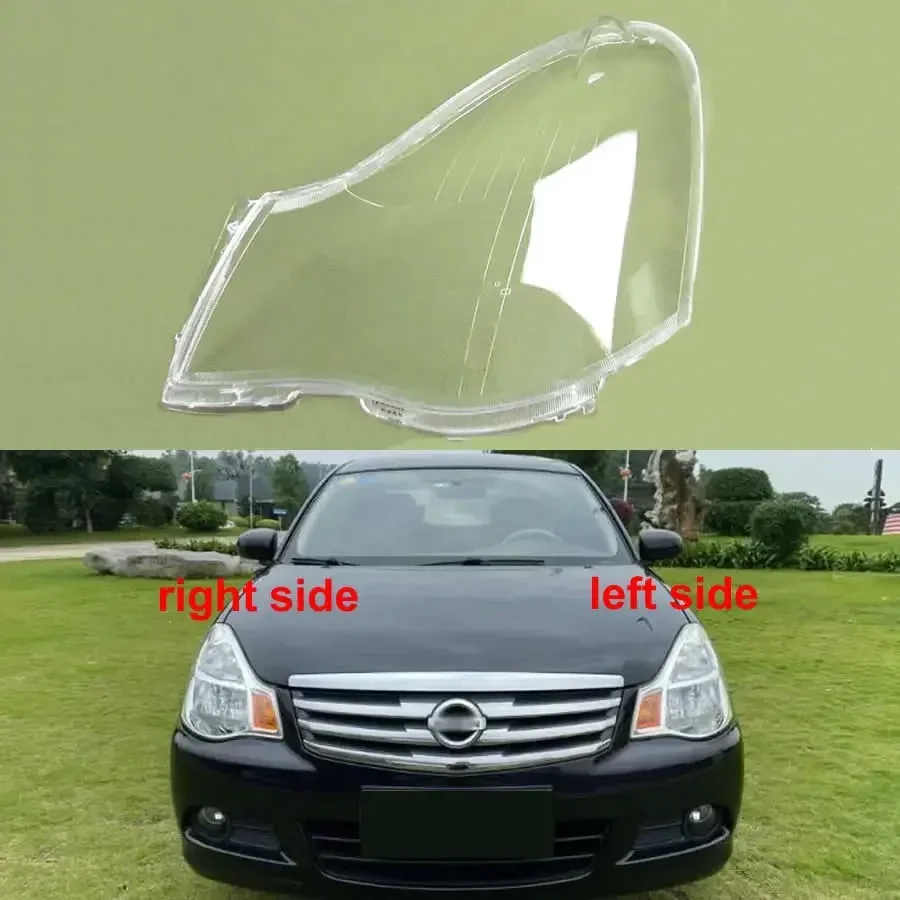 

For Nissan Sylphy 2006-2011 Headlight Lens Cover Transparent Lampshade Headlamp Shell Plexiglass Auto Replacement Parts