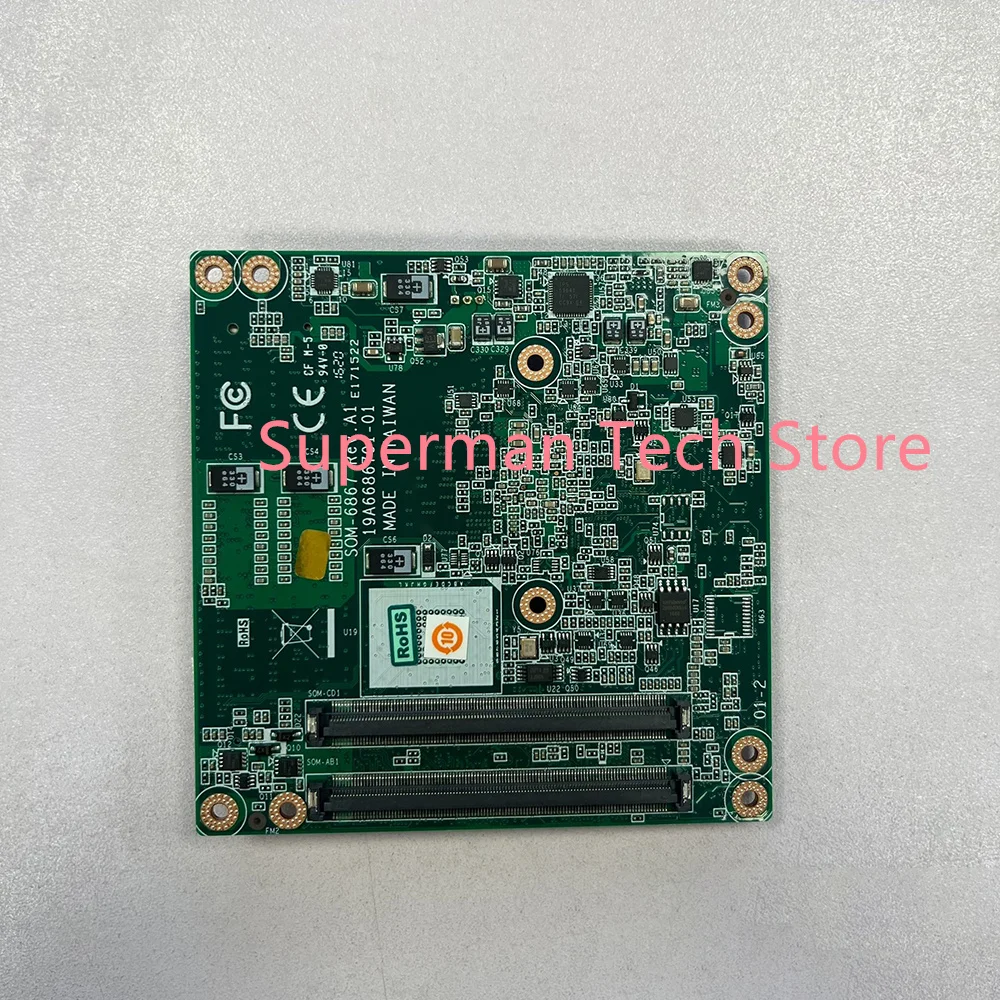 

SOM-6867AC-S9A1E Industrial Computer Motherboard SOM-6867 Rev.A1 SOM-6867AC