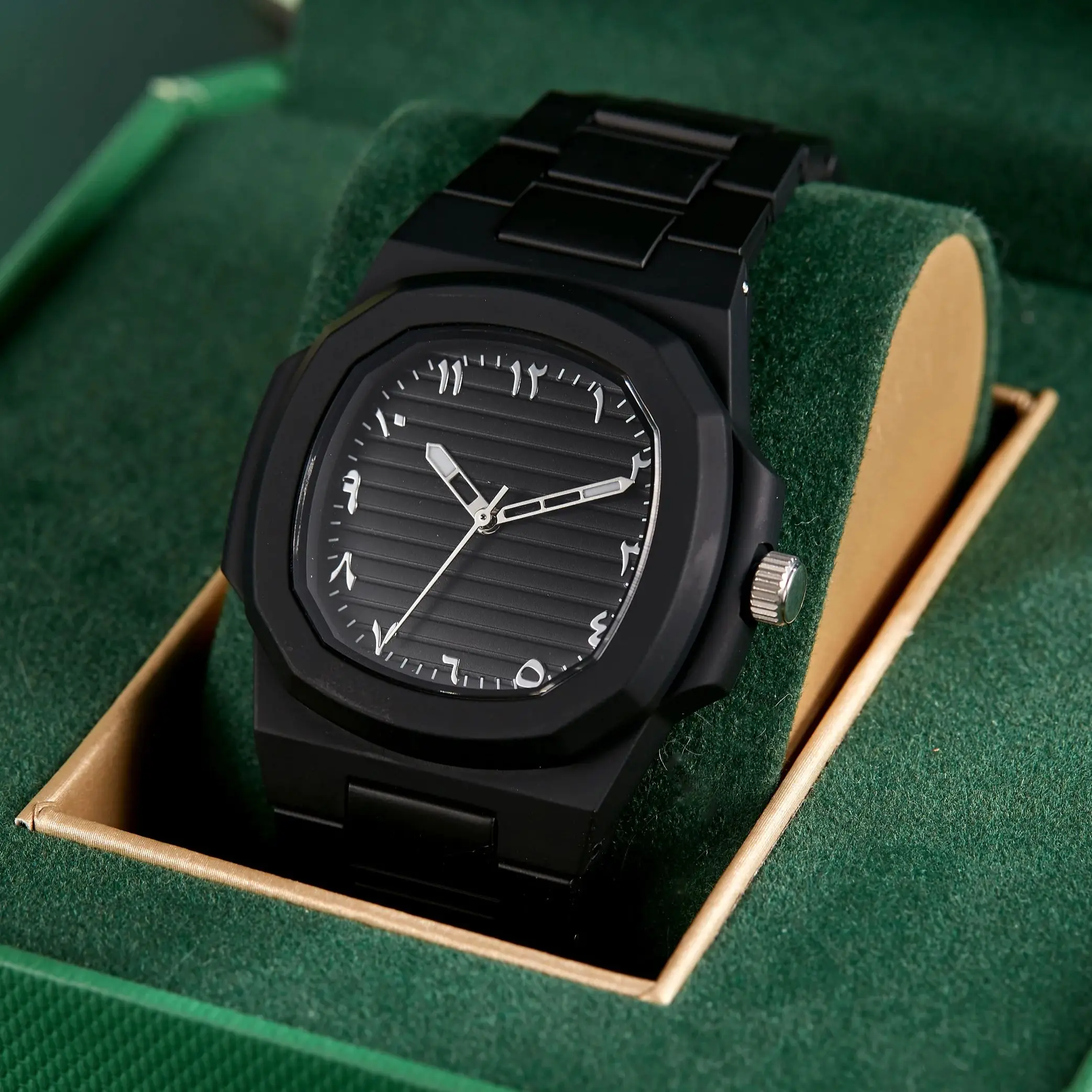 2025 новые модные минималистичные мужские и женские часы для отдыха, водонепроницаемые арабские кварцевые часы с ночником, relojes para hombre