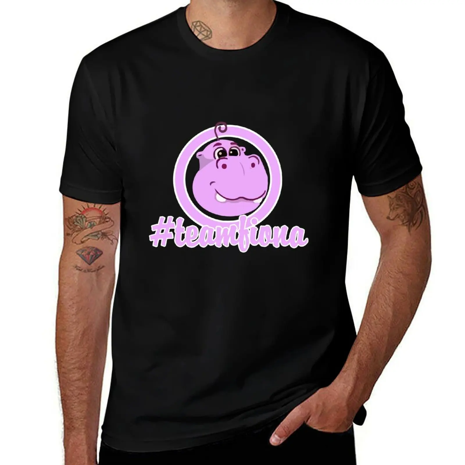Футболка Fiona The Hippo TeamFiona Cute Preemie Tshirt, базовая дышащая однотонная футболка