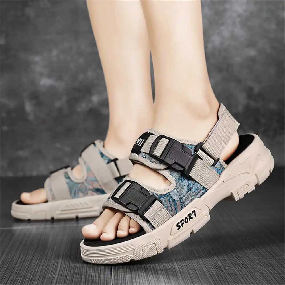 Summer 41-42 Men's Home Slipper Summer Beach Sandals For Men Shoes Men's Skates Sneakers Sport Trends Top Luxury Outing