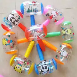 12Pcs Inflatable Hammer With Bell Air Hammer Baby Kids Toys Party Favors Inflatable Toy Pool Beach Party Toy