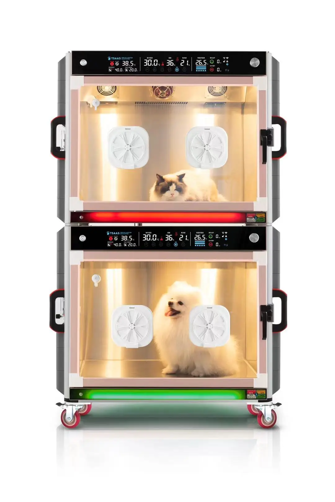 KaniStar Professional Oxygen Cage  Animal Pet Intensive Care Automatic Precision Veterinary Canine Warmer Best Lifeline ICU